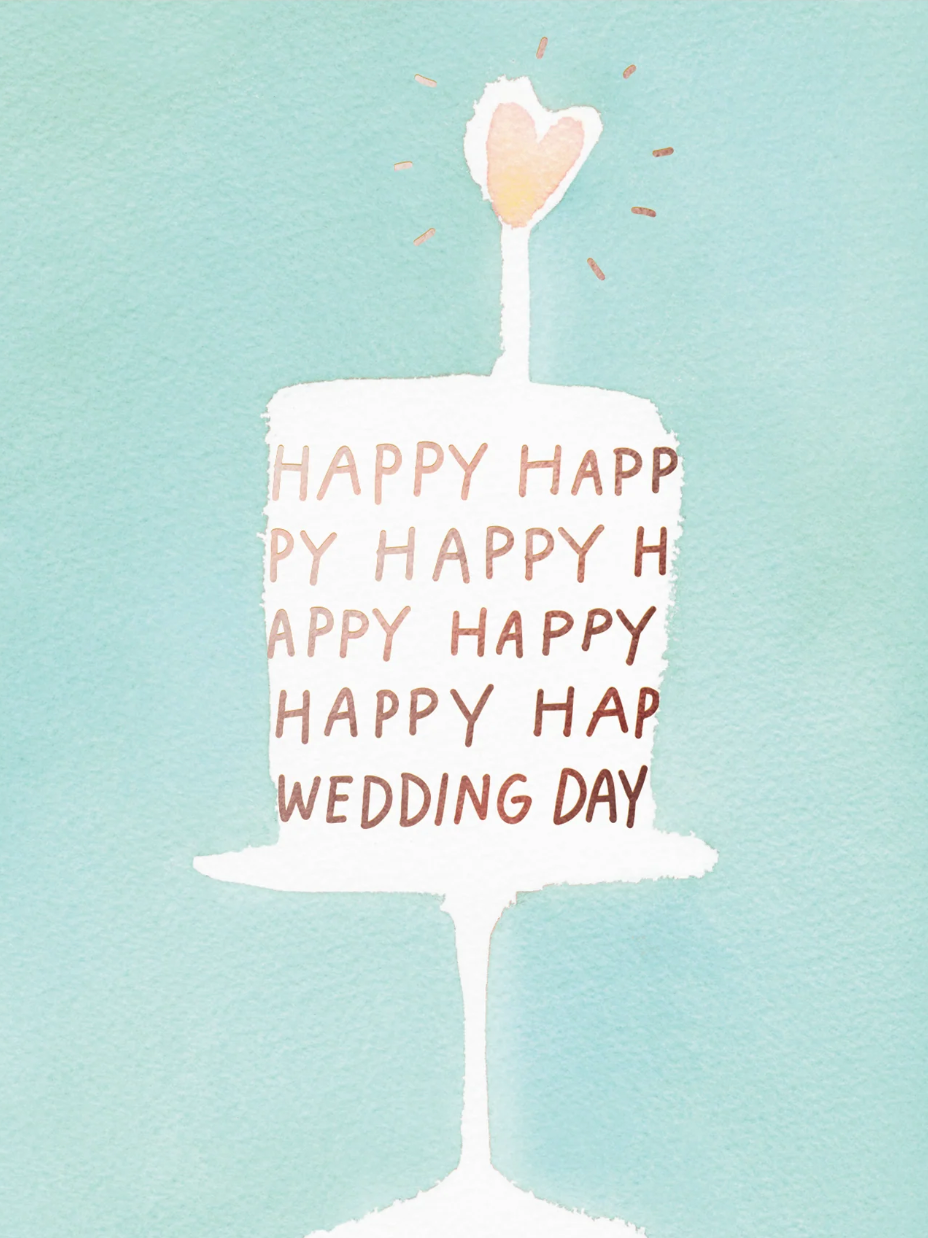 Happy wedding day